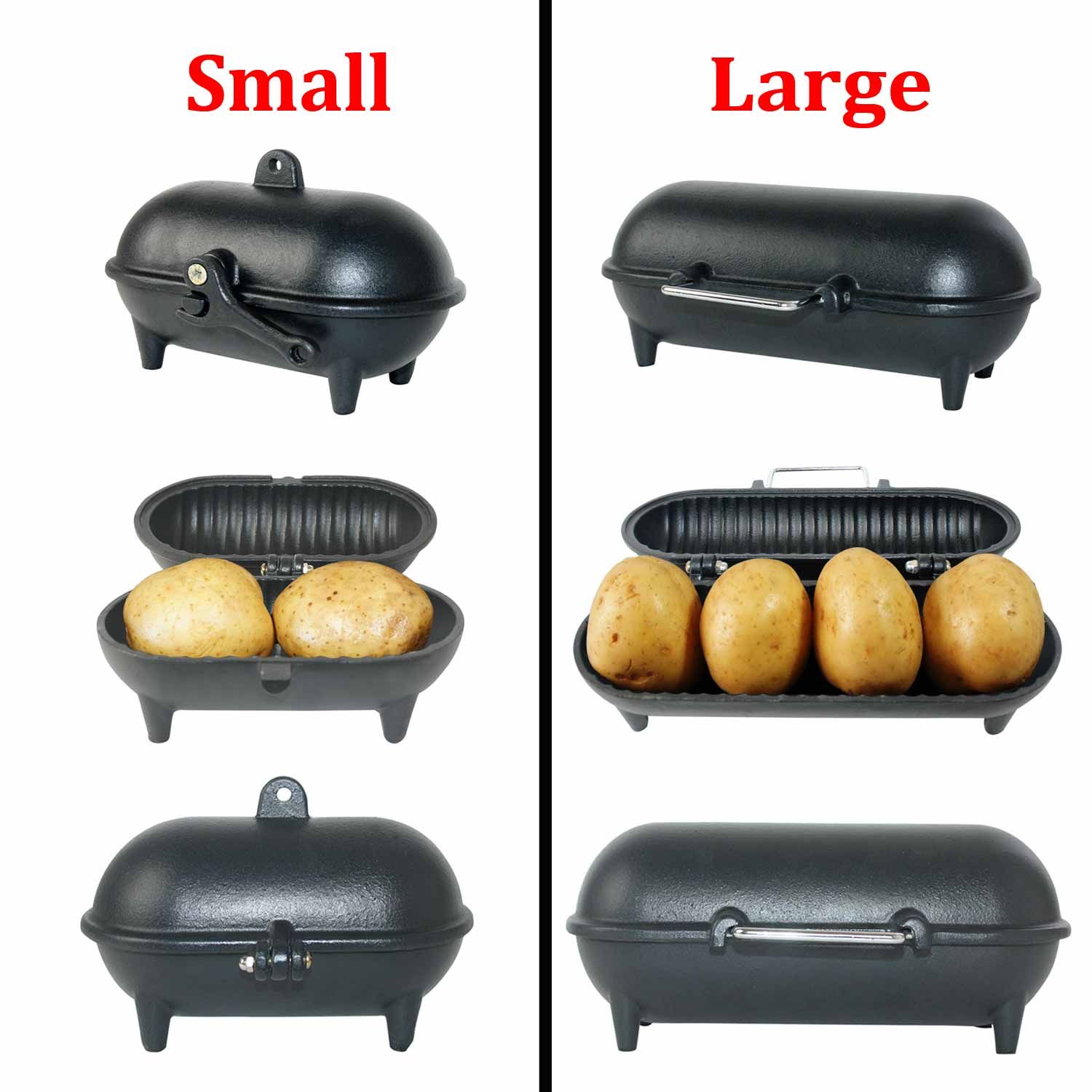 Cast Iron Baked Potato Cooker